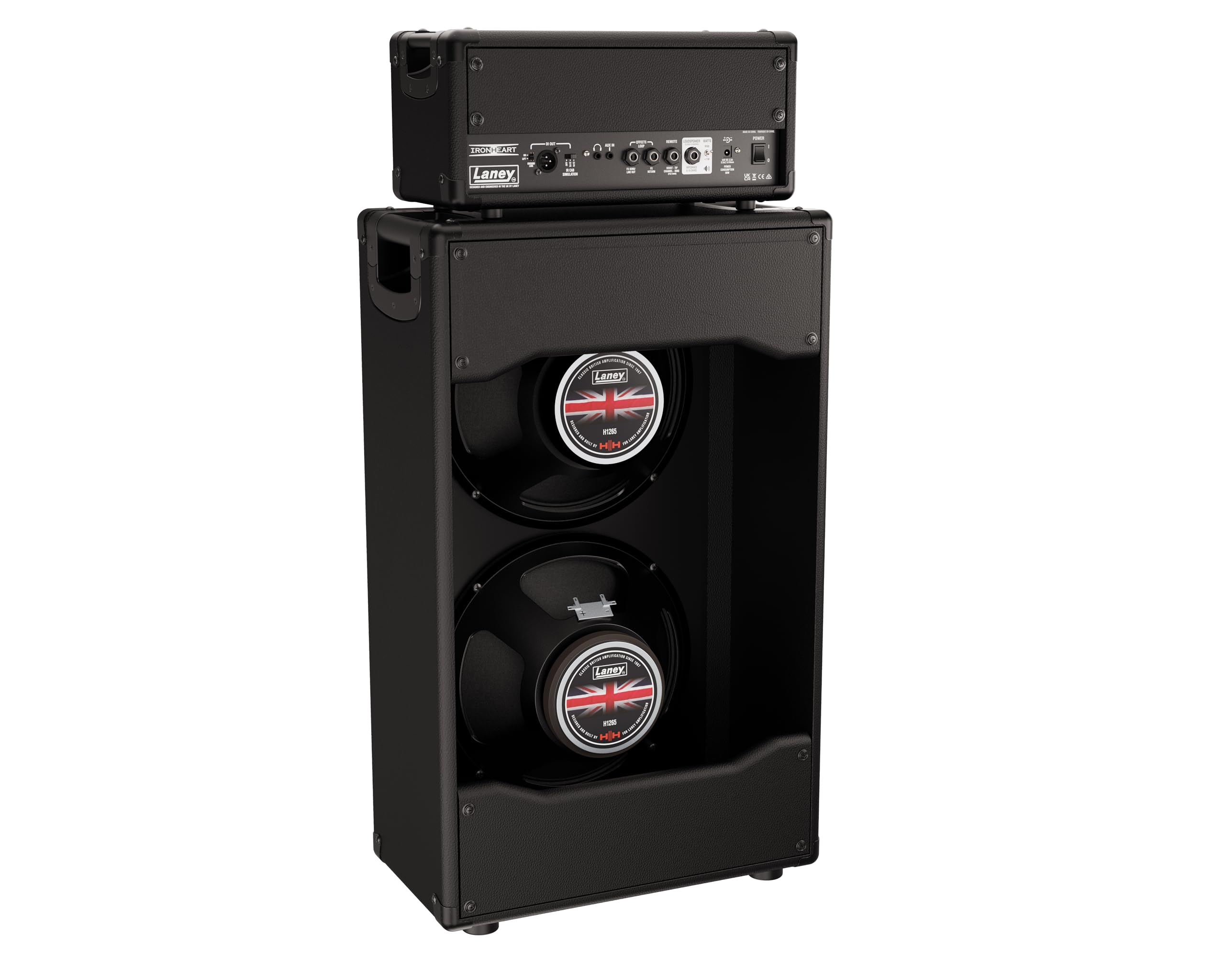 Amazon.com: Laney IRF Dual Top with Matching 212 Open Back Cabinet
